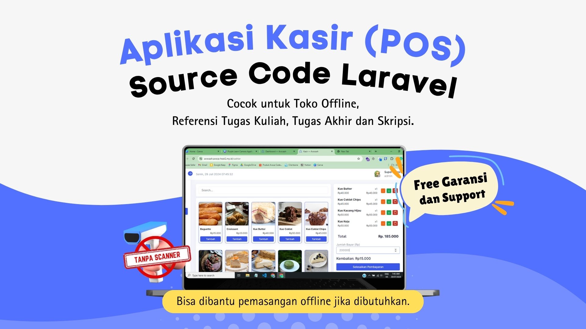 Aplikasi Kasir (POS) dan Inventory Management System